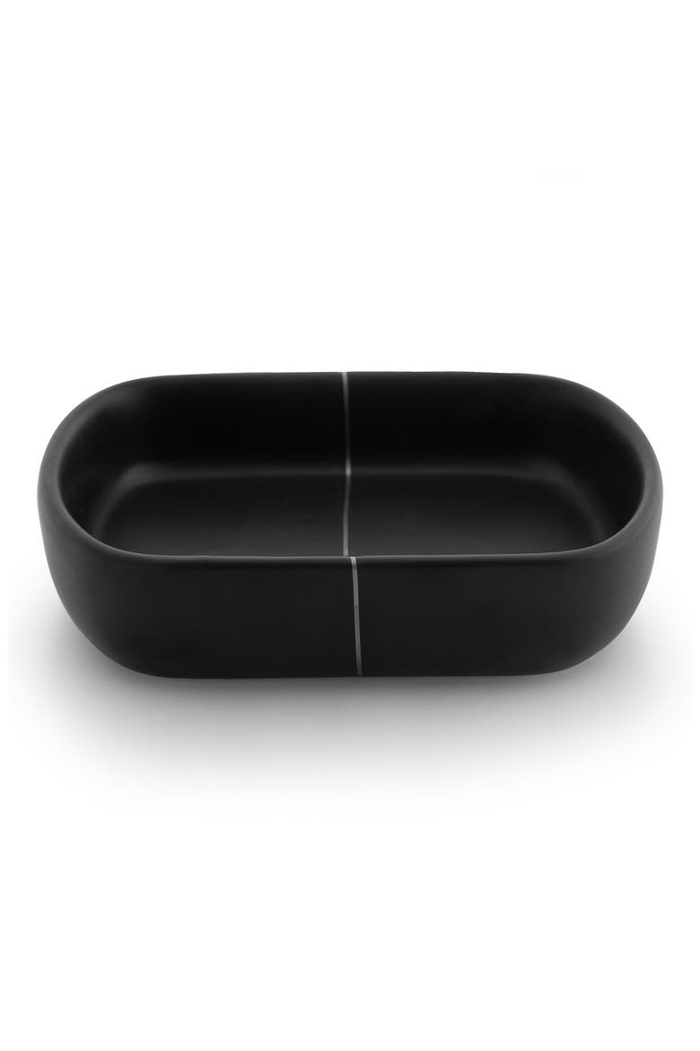 Nero Soap Dish, Main, color, BLACK