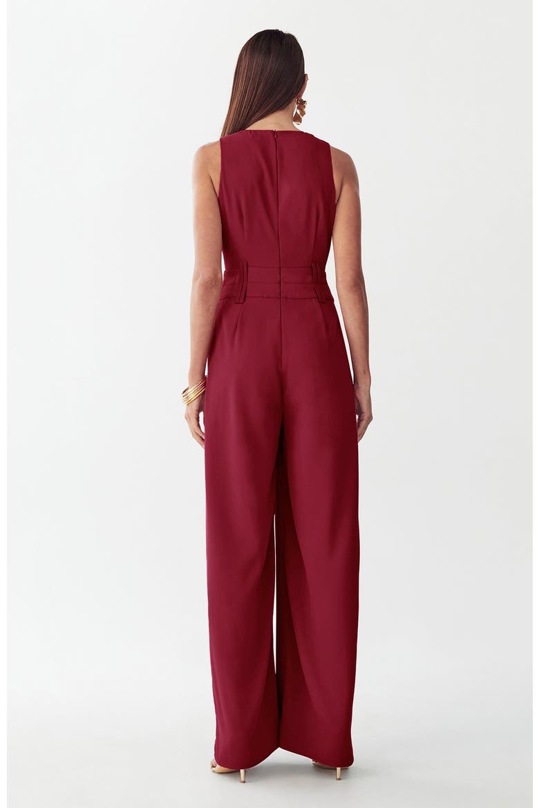 Glade Jumpsuit, Alternate, color, Burgundy