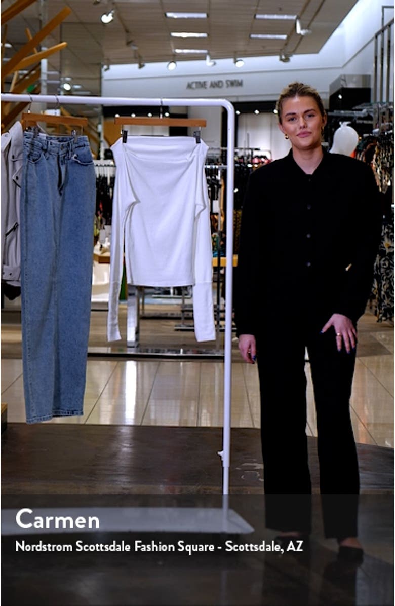 Gigi Off the Shoulder Rib Top, sales video thumbnail