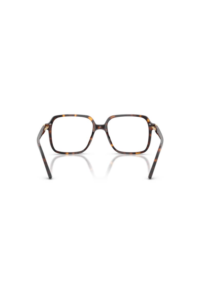 53mm Square optical glasses, Alternate, color, Tortoise
