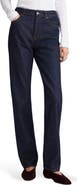 Madewell Longline Straight Leg Jeans