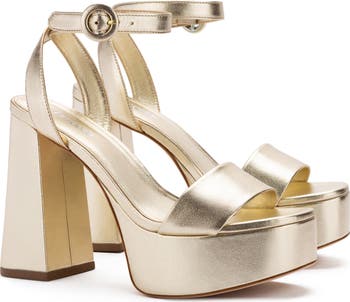 Dolly Ankle Strap Platform Sandal