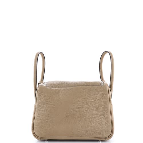 Pre-owned Hermes Hermes Lindy Bag Clemence 26 In Brown