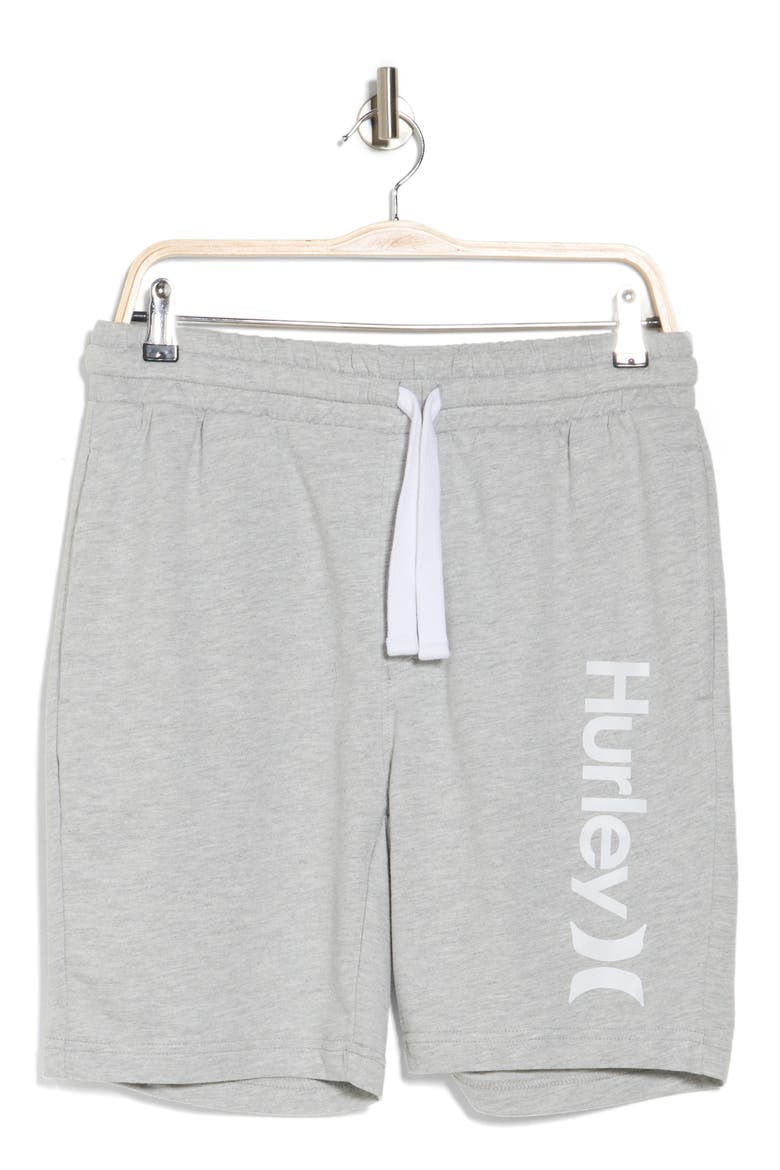 Logo Lounge Shorts, Alternate, color, GREY/ GREY