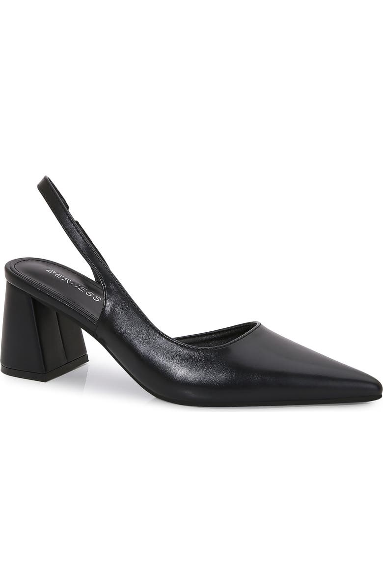BERNESS Celestin Slingback d'Orsay Pump, Main, color, Black