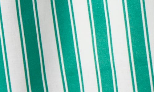 DELUC DELUC NOLA STRIPE TIE WAIST SHORTS