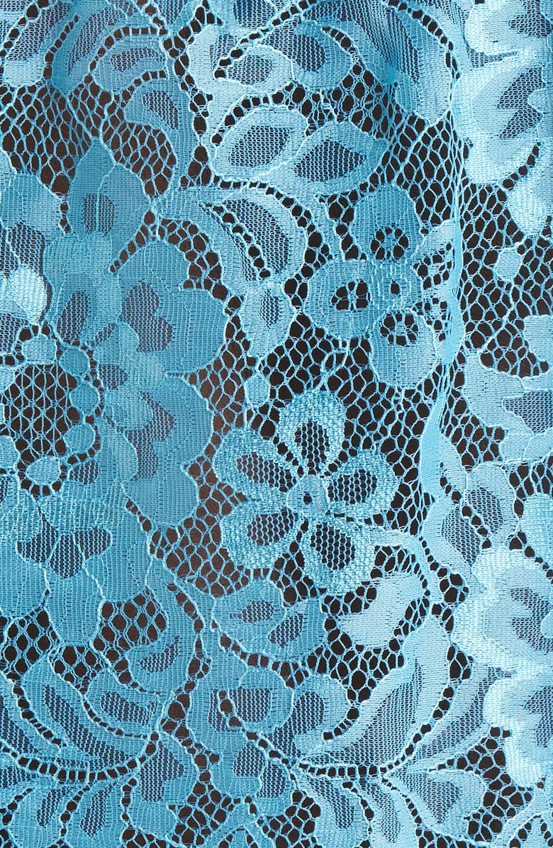 KILO BRAVA Crop Lace Camisole, Alternate, color, Blue