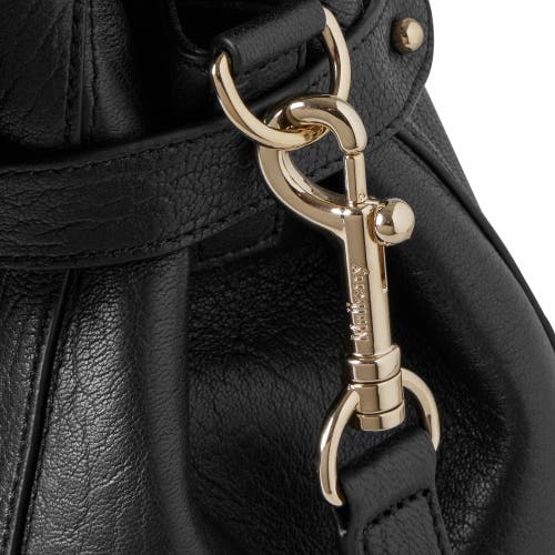 Mulberry Mini Alexa Leather Satchel In Black