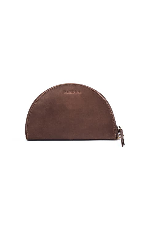 Leather Halfmoon Wallet