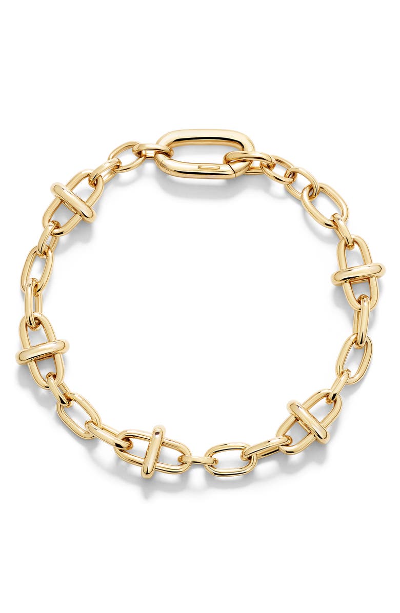 Pomellato Iconica Chain Bracelet, Main, color, Yellow Gold
