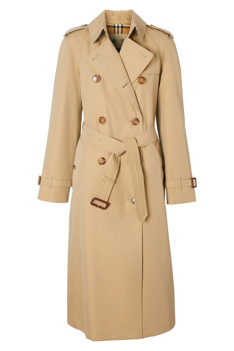 The Waterloo Heritage Trench Coat, Alternate, color, HONEY
