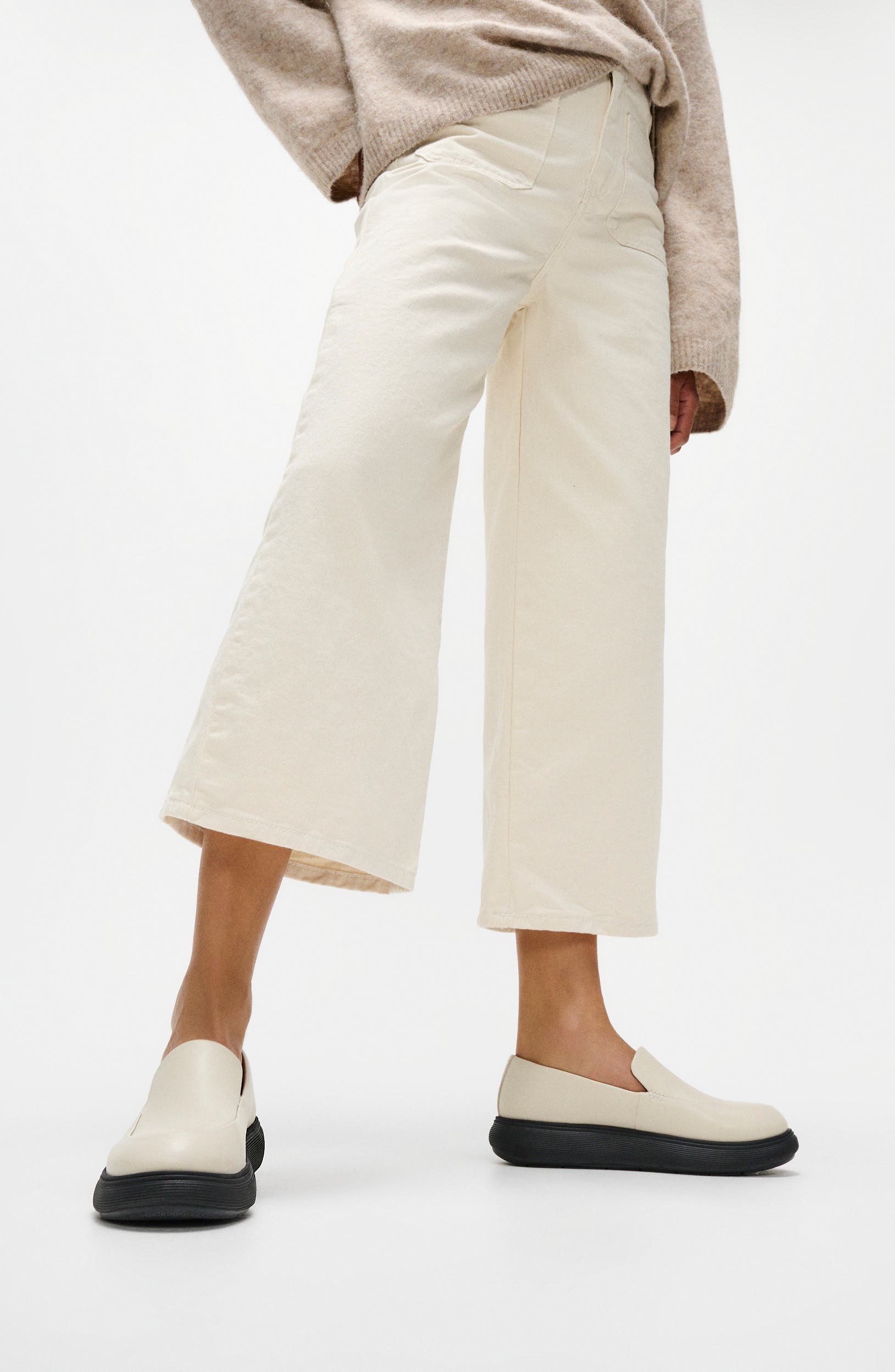 Leather Loafer, Alternate, color, PARIS BEIGE