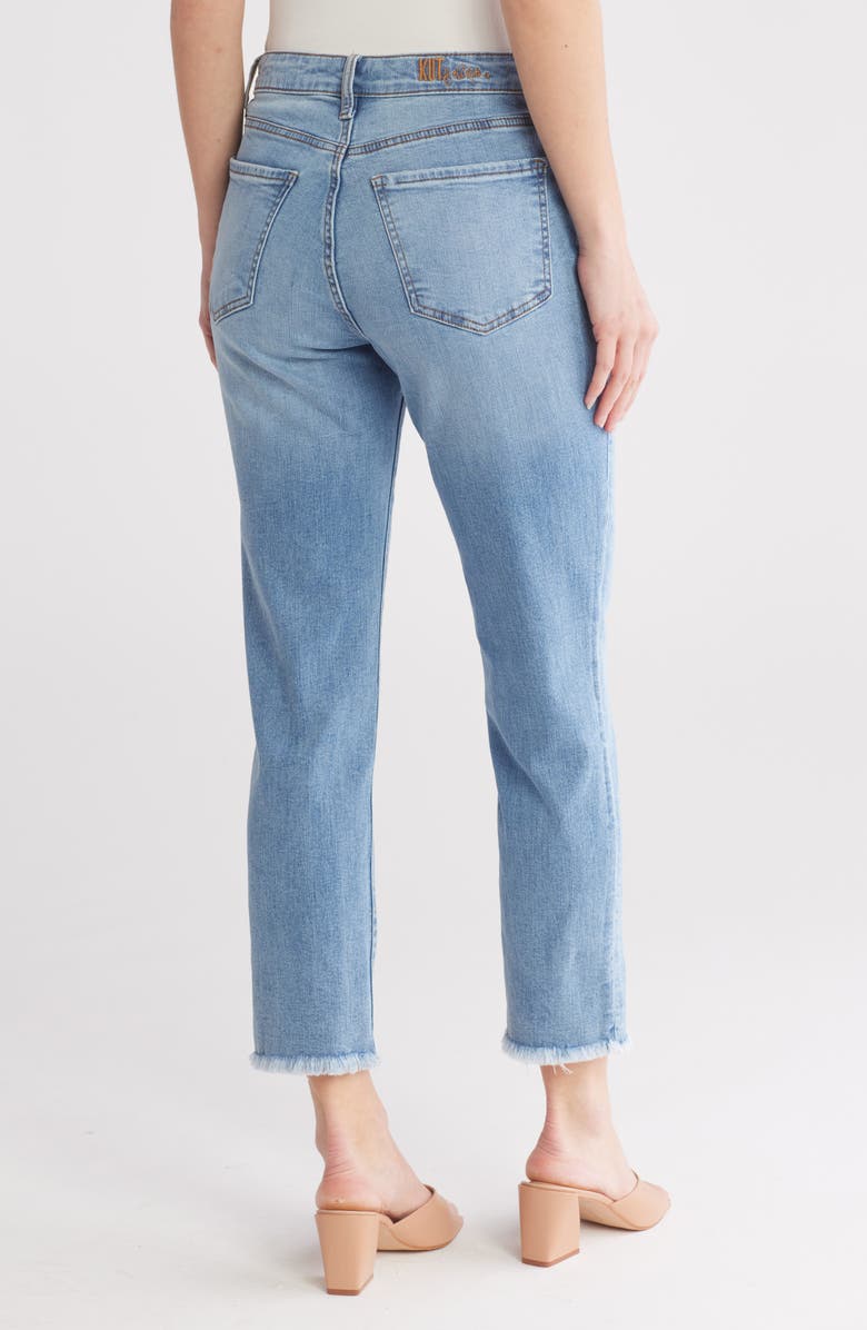 KUT from the Kloth Katy High Waist Straight Leg Jeans, Alternate, color, Celsia