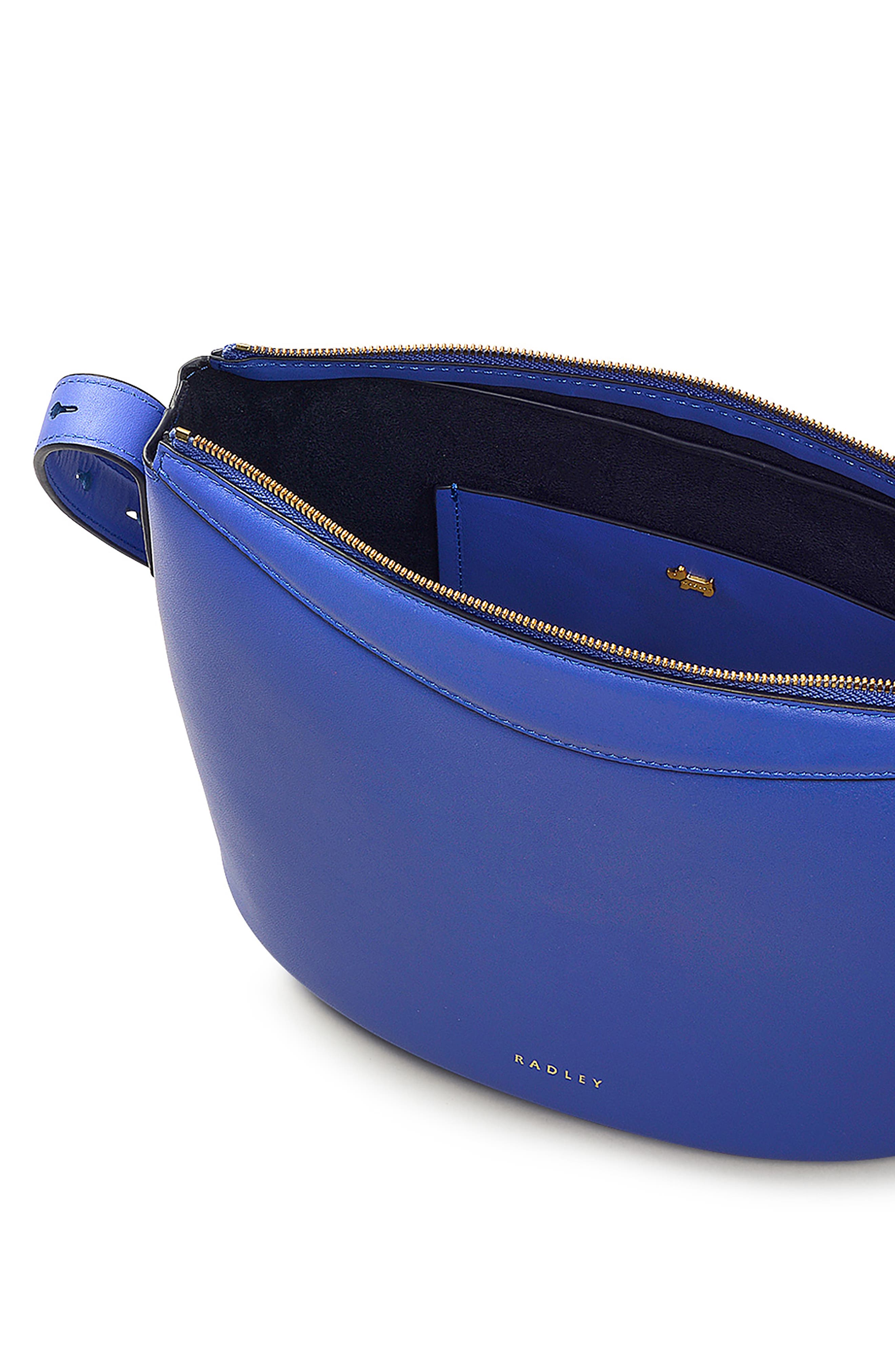 Radley The Kensal Small Ziptop Crossbody Bag, Alternate, color, Yves Blue