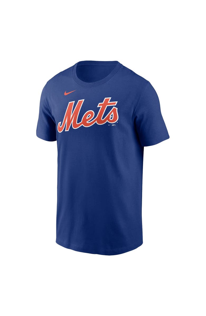 Nike Men's Nike Royal New York Mets Fuse Wordmark T-Shirt, Alternate, color, Royal