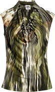 Anne Klein Extended Shoulder Cowl Neck Top
