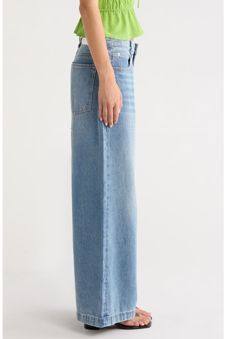 Sloane Ultra Baggy Wide Leg Jeans, Alternate, color, MEDIUM INDIGO