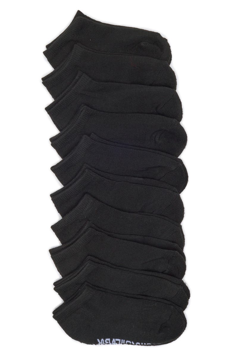 Quiksilver Kids' 10-Pack Ankle Socks, Main, color,