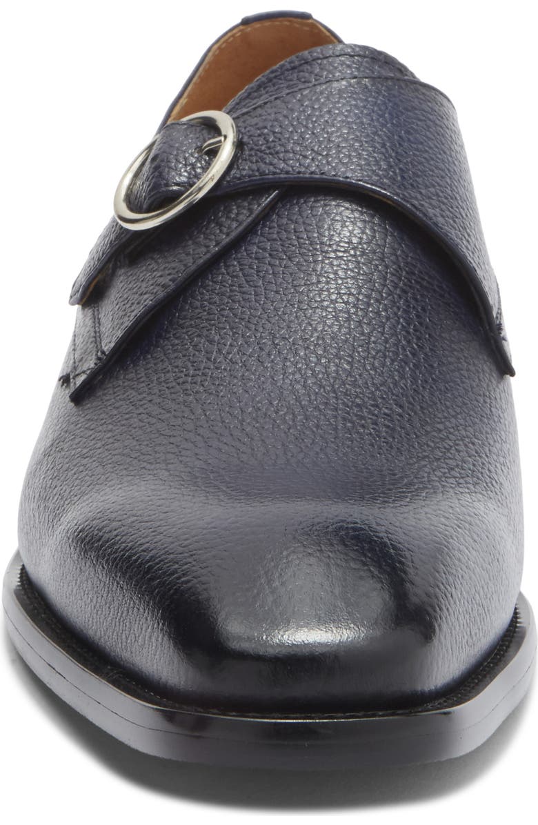 Maison Forte Vero Monk Shoe, Alternate, color, Navy