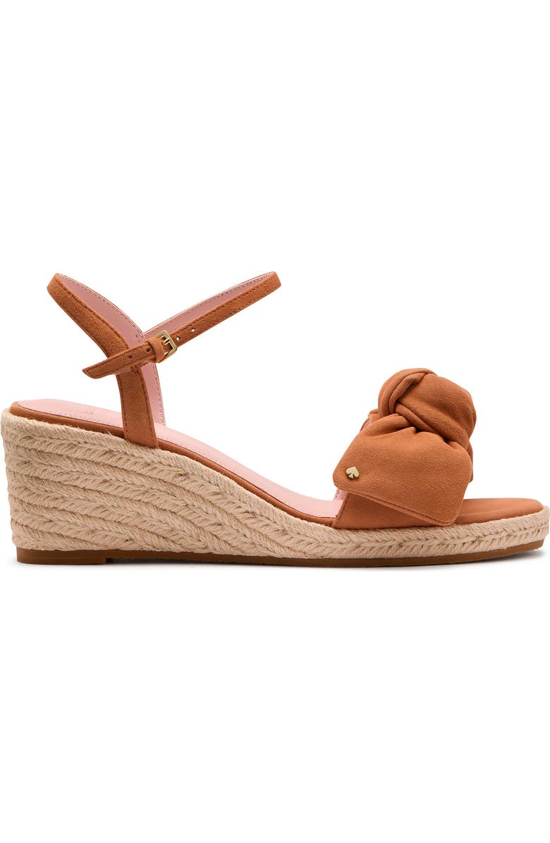 Kate Spade New York leandra ankle strap wedge sandal, Alternate, color, Bungalow