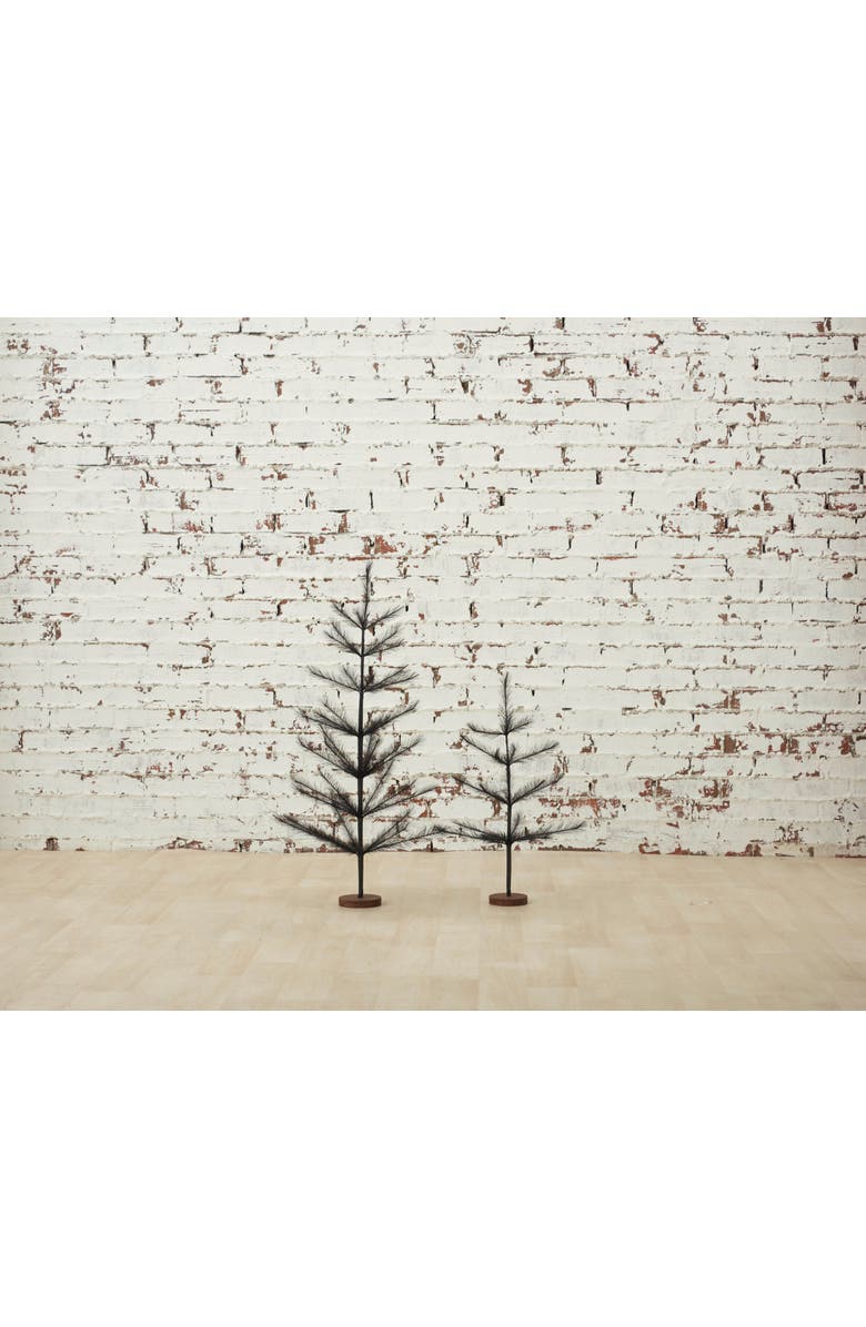 carol 
frank 24" x 8" Pampas Tree Figurines, Alternate, color, Black