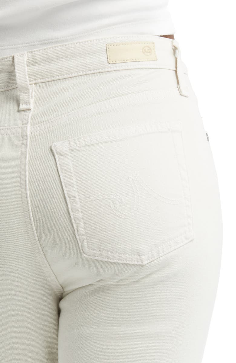 AG Mari High Waist Ankle Straight Leg Jeans, Alternate, color, Fade To Graye