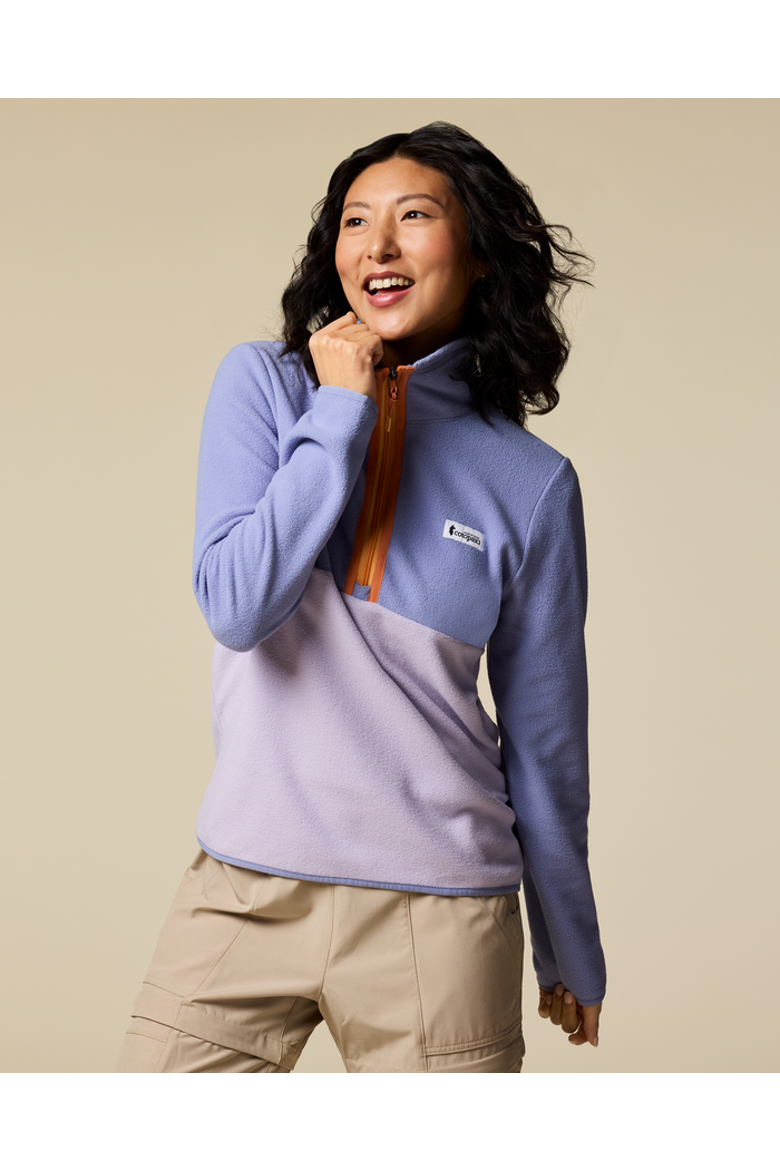 Amado Fleece Pullover - Women's, Main, color, Aster and Moonbeam