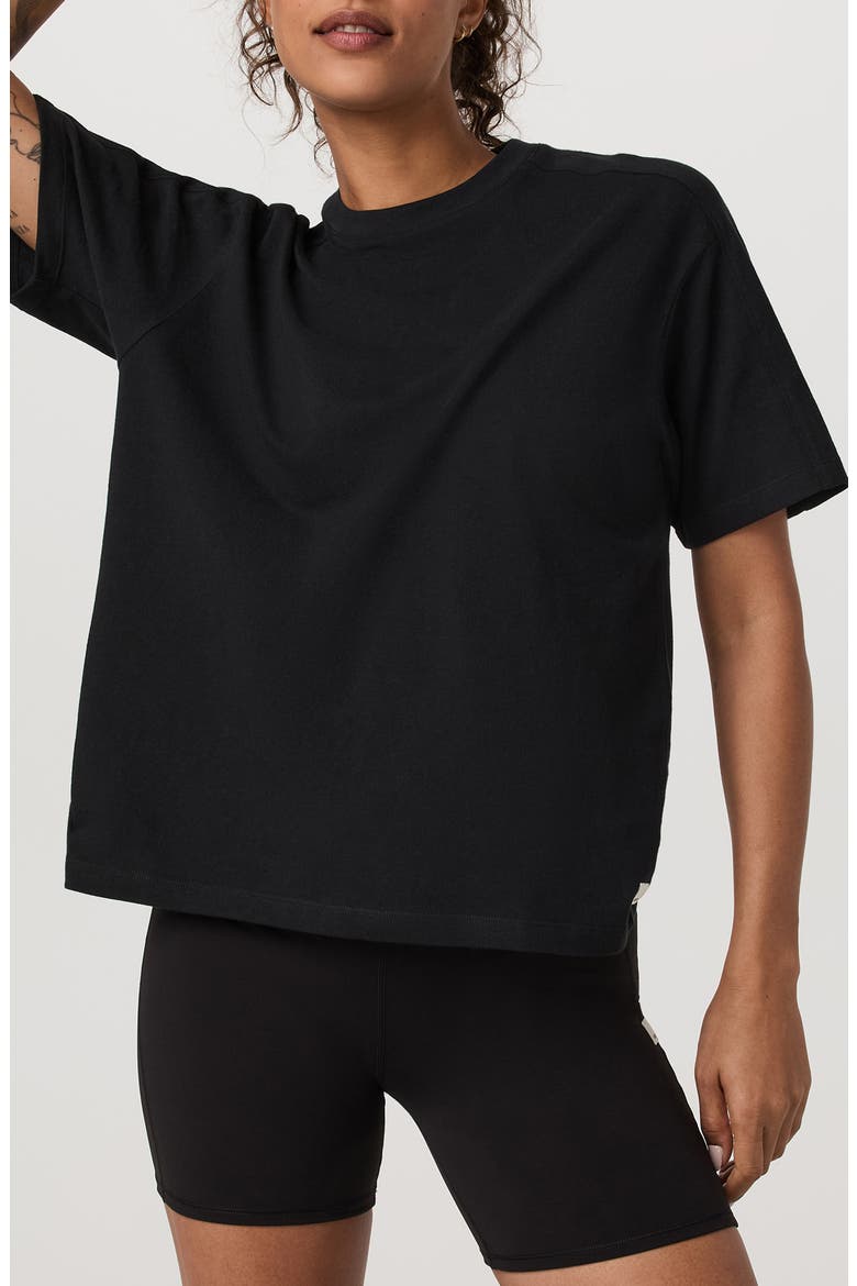 Heavyweight Organic Cotton T-Shirt, Main, color, BLACK