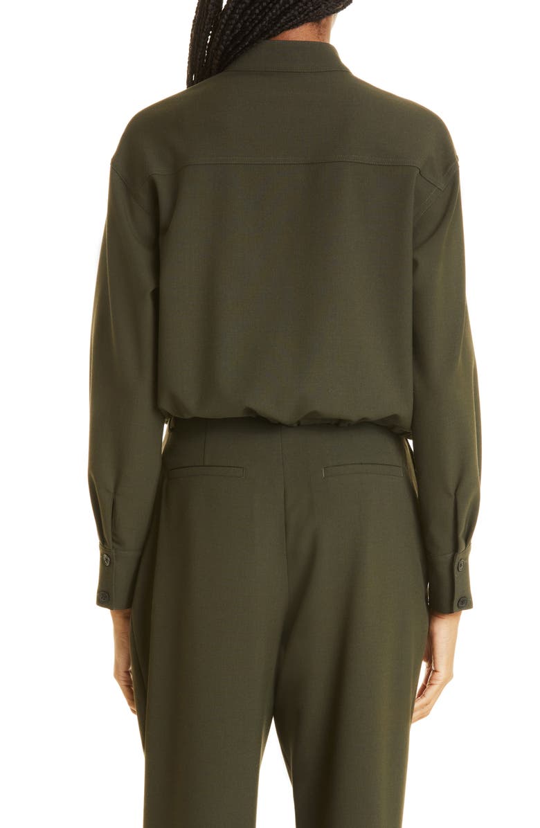 JASON WU Tie Hem Shirt Jacket, Alternate, color,