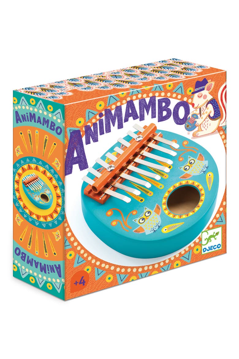 Animambo Kalimba Musical Instrument, Alternate, color, MULTI