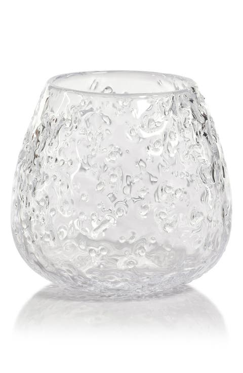 Elodie Textured Glass Vase