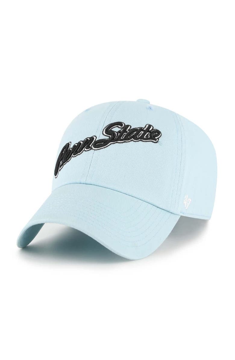 '47 Men's '47 Powder Blue Penn State Nittany Lions Vault Clean Up Adjustable Hat, Main, color, Powder Blue