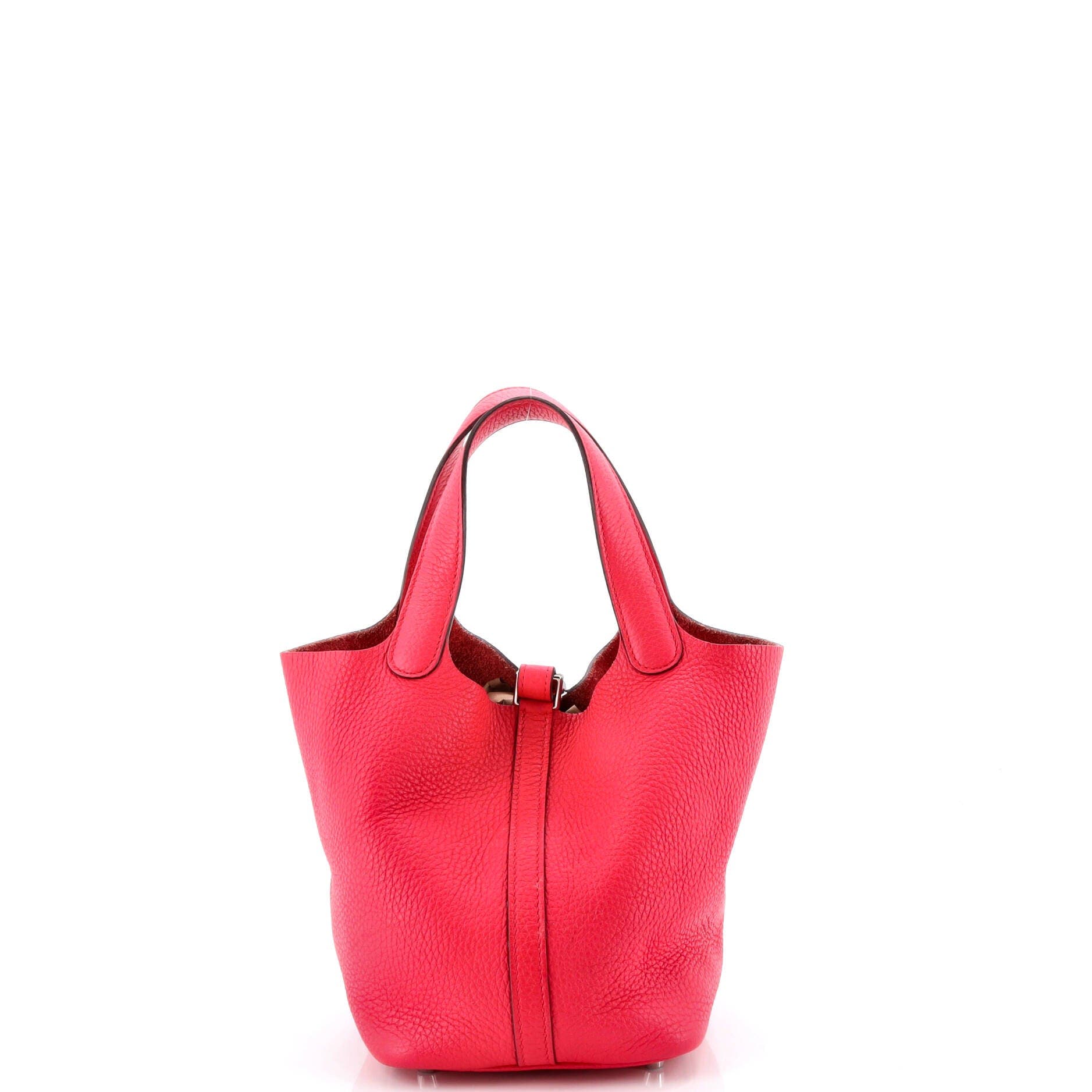 Pre-Owned Hermes Picotin Lock Bag Clemence PM, Alternate, color, Rose Extreme