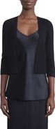 Lafayette 148 New York Open Front Crop Cardigan