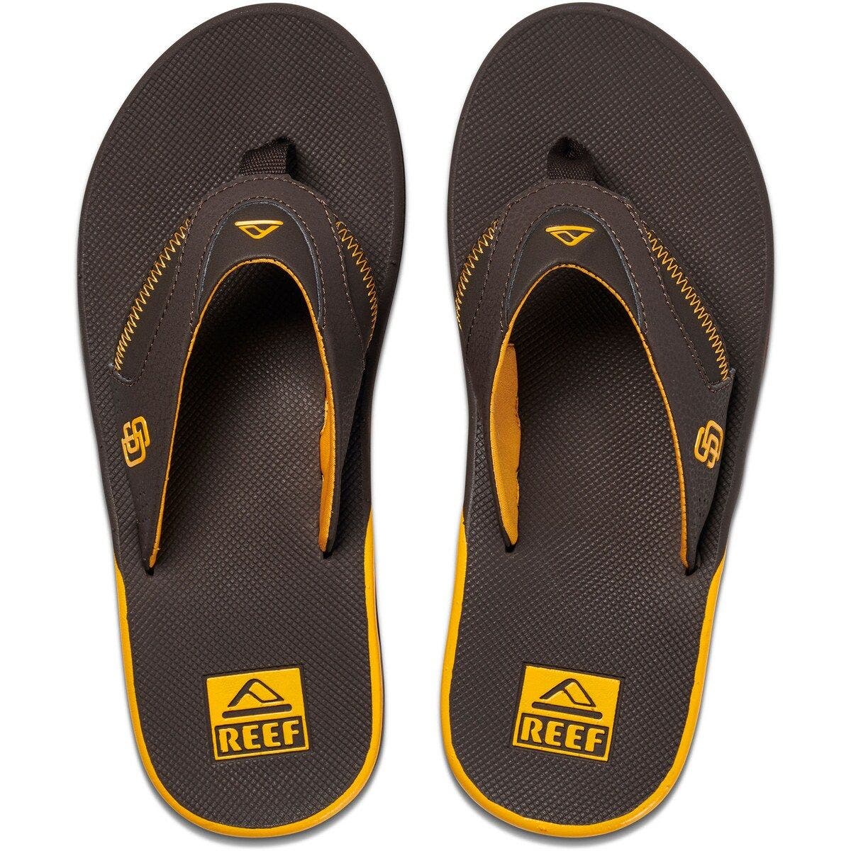 Reef Men's REEF San Diego Padres Fanning Bottle Opener Sandals, Alternate, color, 