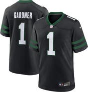 Nike Men's Nike Ahmad Sauce Gardner Legacy Black New York Jets Alternate Game Jersey
