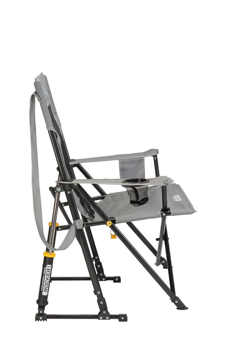 GCI Comfort Pro Rocker, Alternate, color, Mercury Gray