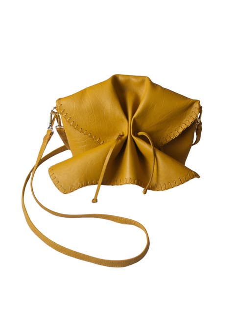Full Size Convertible Butterfly Lambskin Crossbody Bag