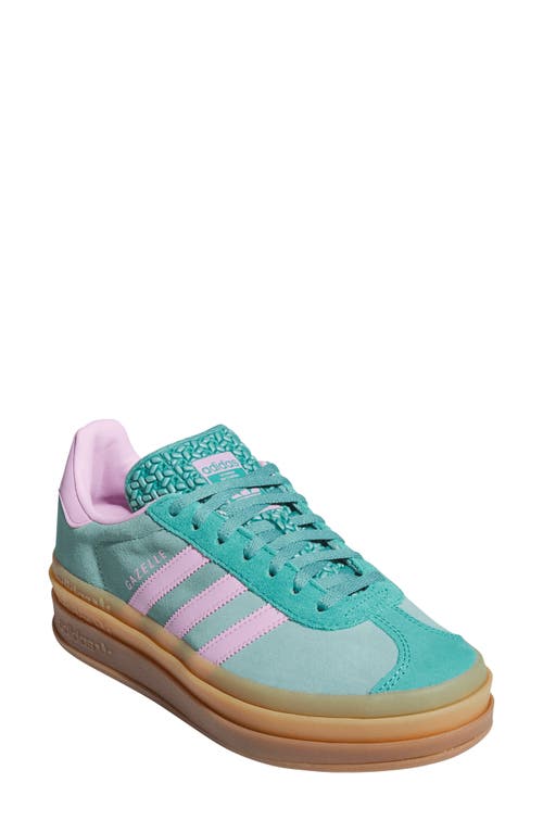Adidas Originals Adidas Gazelle Bold Platform Sneaker In Multi