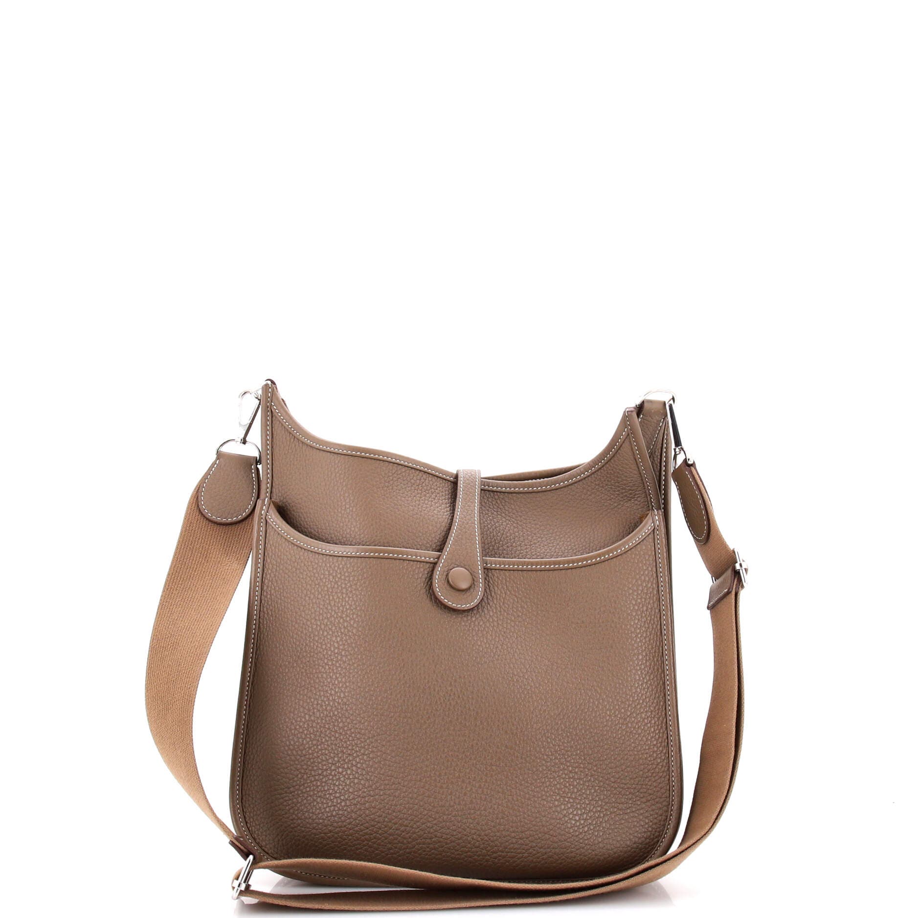 Pre-Owned Hermes Evelyne Bag Gen III Clemence PM, Alternate, color, 