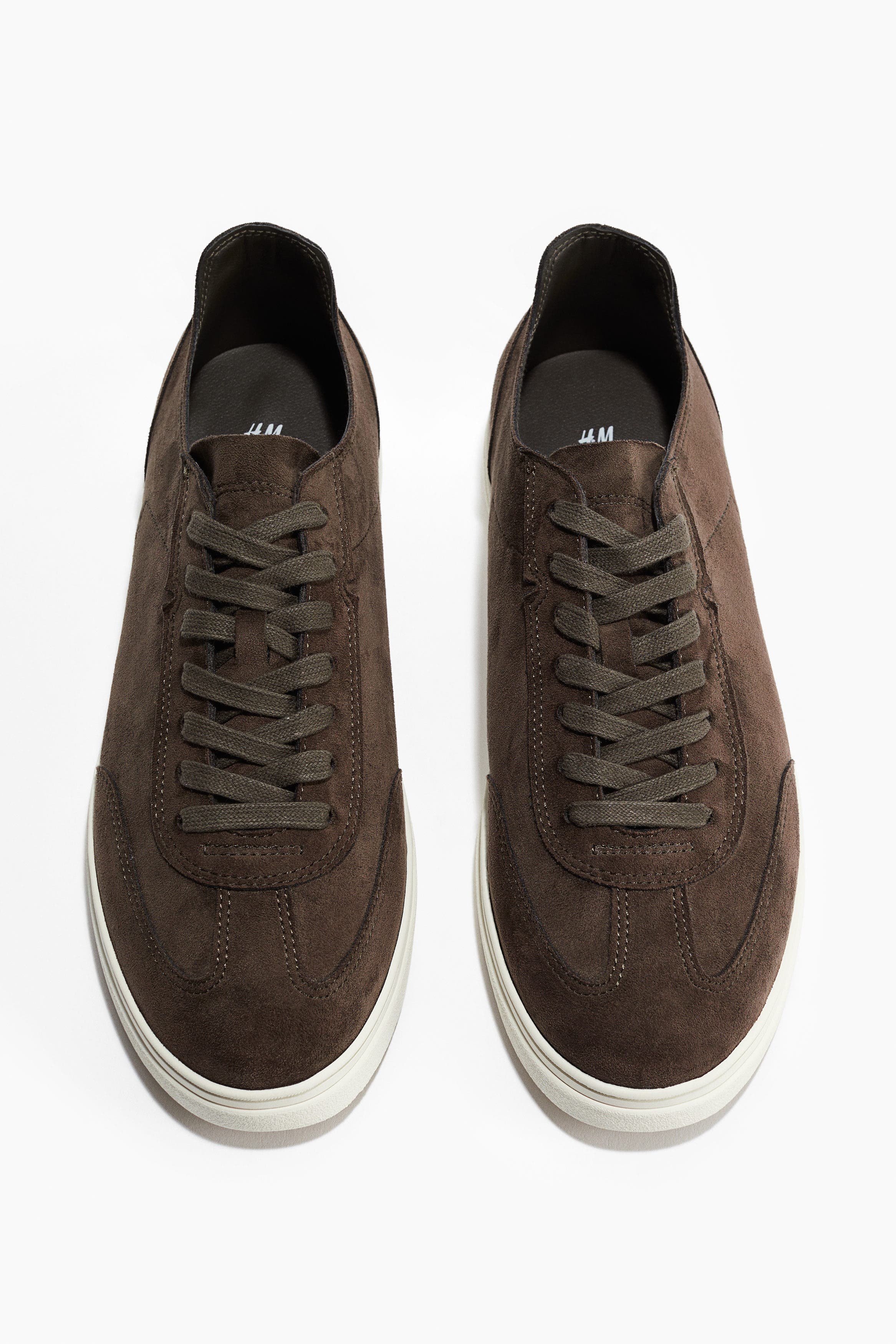 H&M Sneakers, Alternate, color, Dark Khaki Green