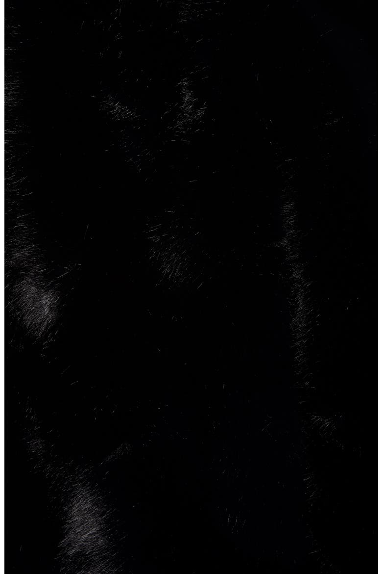 I.AM.GIA. Nya Oversize Faux Fur Jacket, Alternate, color, BLACK