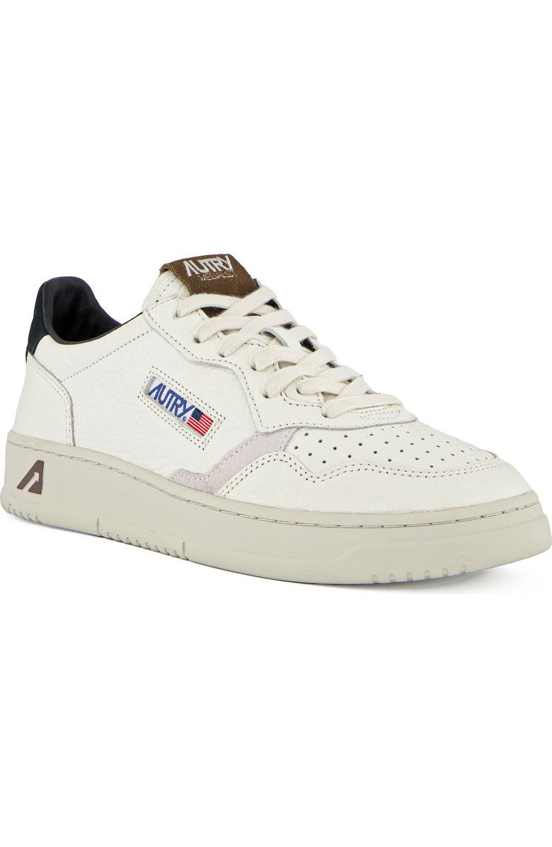AUTRY Medalist Low Sneaker, Main, color, White/ Pine