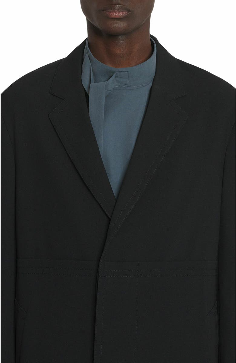 Lanvin Wool Coat, Alternate, color,