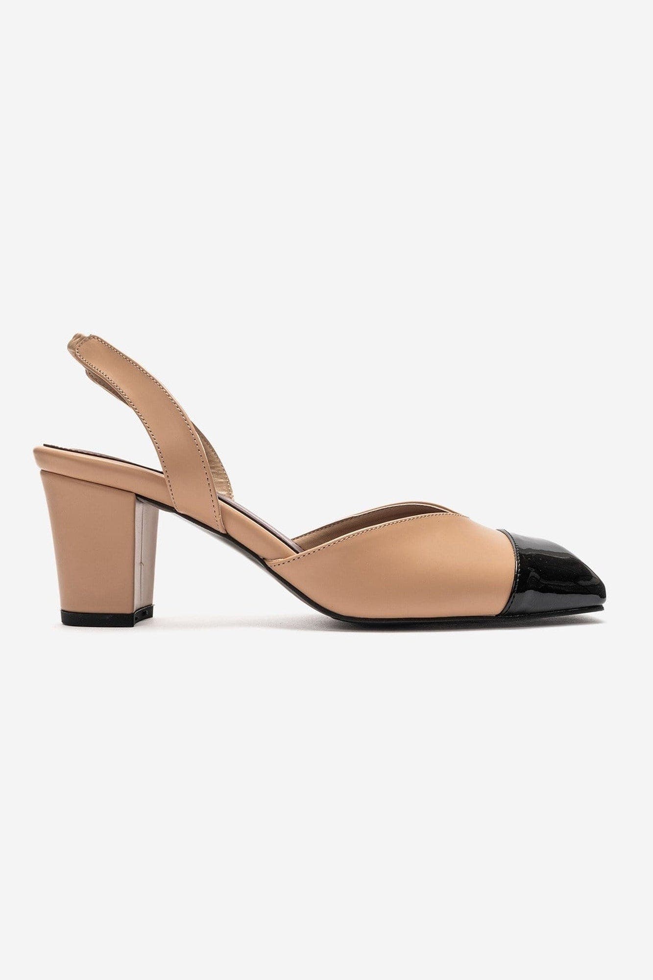 Maruelle Block Heel Slingback Pump, Alternate, color, Cream