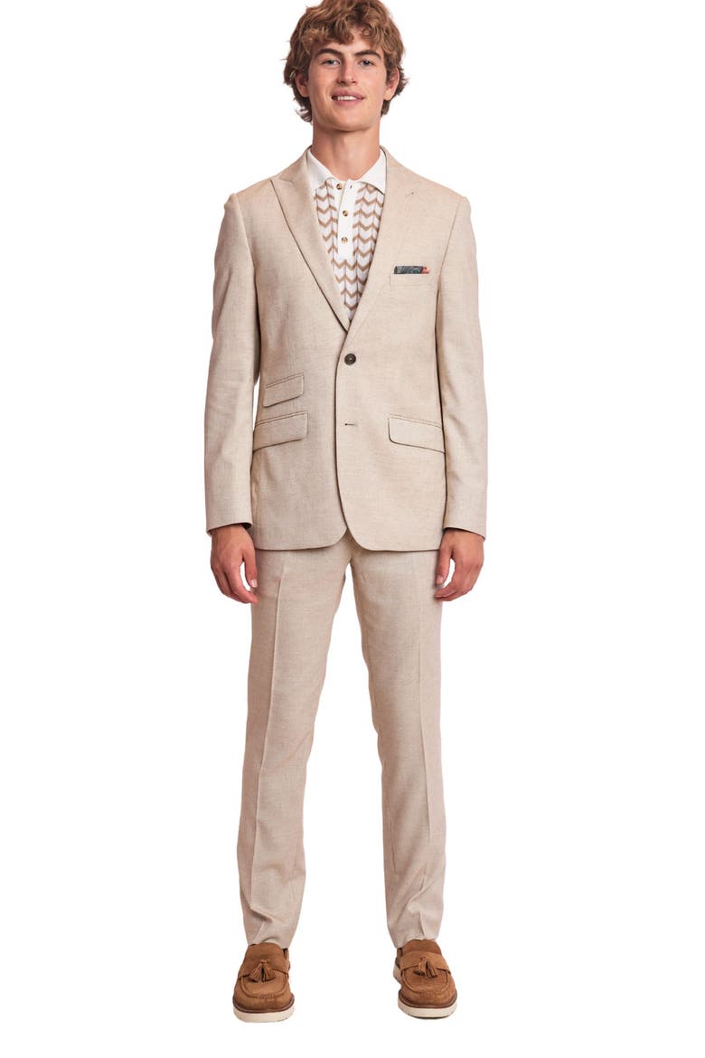 Ashton Slim Fit Sport Coat, Alternate, color, NATURAL BEIGE