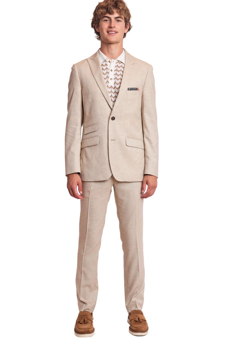 PAISLEY & GRAY Ashton Slim Fit Sport Coat, Alternate, color, Natural Beige