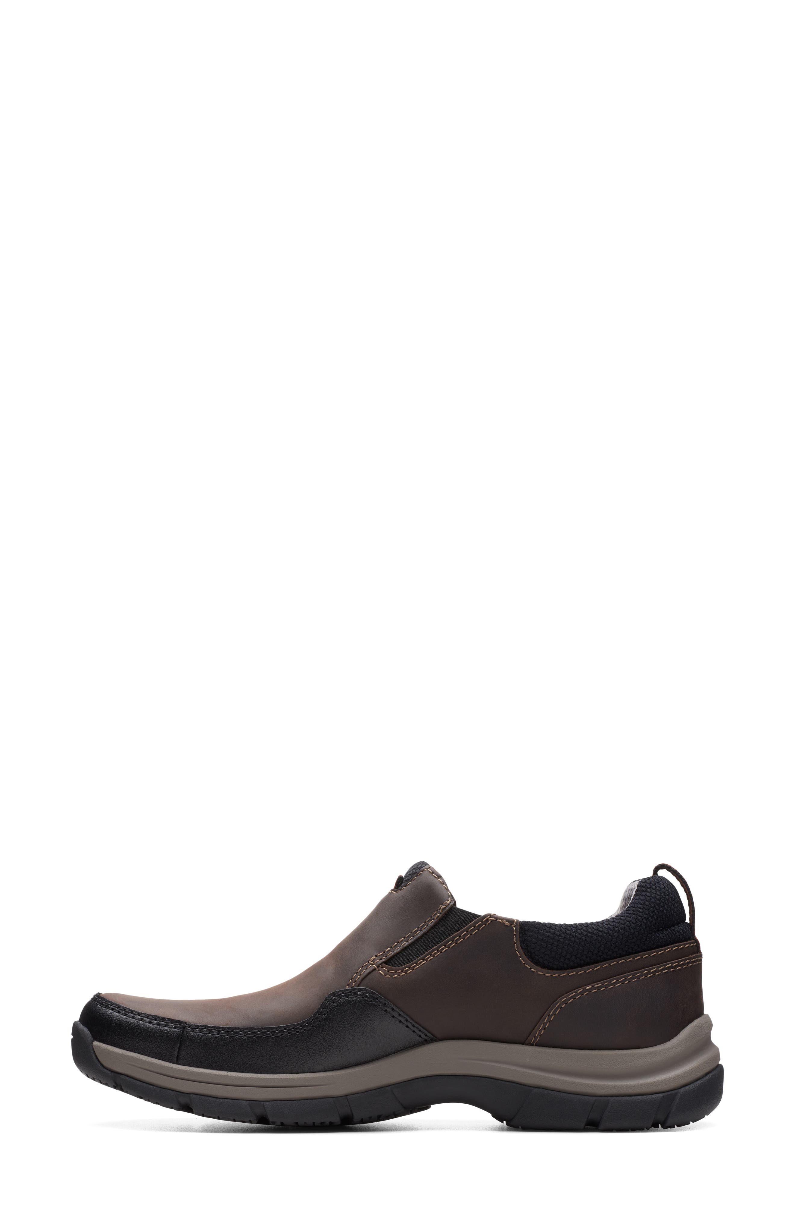 Clarks<sup>®</sup> Walpath Step Slip-On, Alternate, color, Dark Brown Lea
