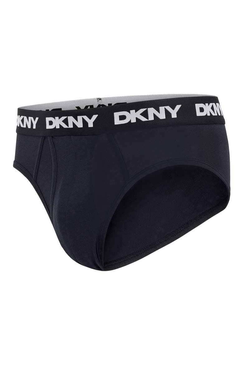 3-Pack Stretch Cotton Briefs, Alternate, color, BLACK