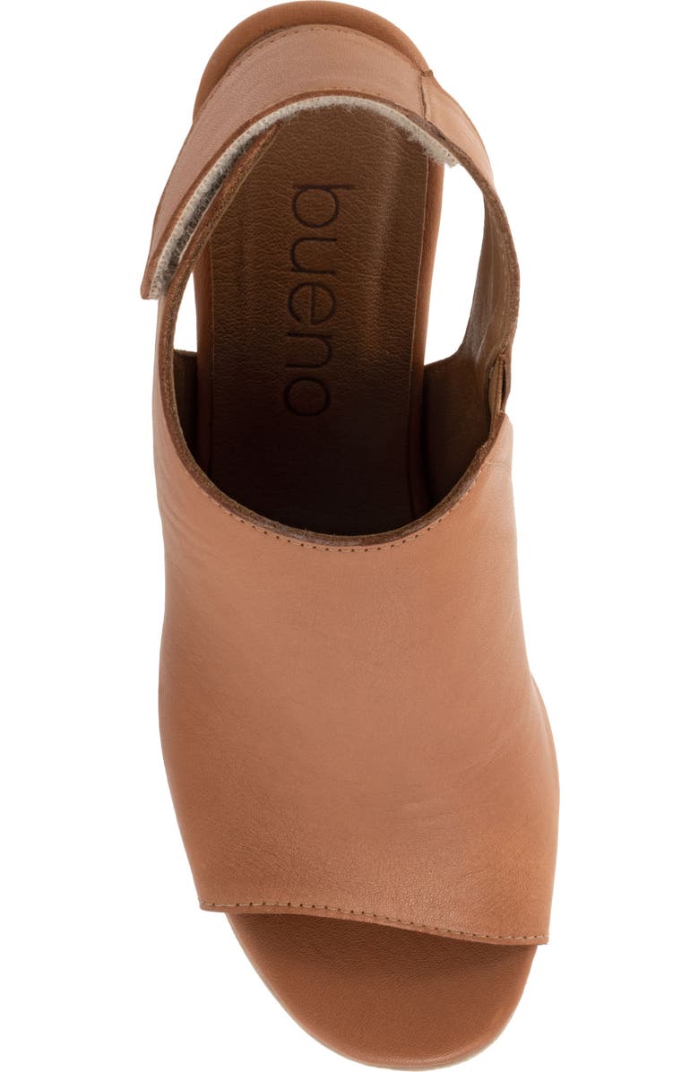 Bueno Rachel Block Heel Sandal, Alternate, color, Dark Tan